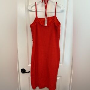 Stunning crochet midi dress